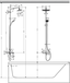 Душевая система Hansgrohe  Showerpipe 280 1jet 27687000