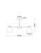 Люстра Arte Lamp  A1031PL-5WH