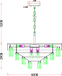 Люстра Arte Lamp  A1002LM-8CC DIADEM
