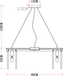 Люстра Arte Lamp  A1003LM-8CC SECUNDA