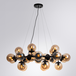 Люстра Arte Lamp  A1664SP-25BK BOLLA