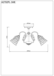 Люстра Arte Lamp  A2702PL-3AB NICOLE
