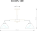 Люстра Arte Lamp  A5032PL-3BR MATTHEW