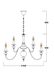 Люстра Arte Lamp  A6097LM-12PB PASSONI