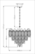 Люстра Arte Lamp  EVIE A4052LM-12SG