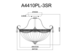 Люстра Arte Lamp  SCHELENBERG A4410PL-3SR
