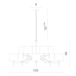 Люстра Divinare  SOPRANO 1341/02 LM-10 
