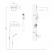 Душевая система Abber    Wasser Kreis AF8150B  