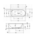 Ванна  Duravit  Luv 700432000000000