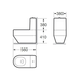 Унитаз ARMANI ROCA ISLAND Baia 7.3420.C.7R3.0