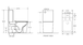 Унитаз WELTWASSER   GELBACH 001 XL GL-WT  