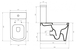 Унитаз BelBagno  ALBANO BB120CPR/BB120SC