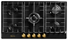 Варочная панель Kuppersberg  FV9TGRZ ANT BR