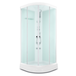 Душевая кабина Domani-Spa  Light 99  белые стенки, сатин, матовые стекла