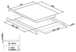 Варочная панель Smeg PM3621WLD