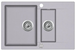 Кухонная мойка Teka  Clivo 60 B-TQ графит