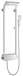 Душевая система Black&White  W1040 Brushed Nickel