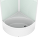 Душевая кабина Domani-Spa  Eco Delight 99 high черные стенки, матированное стекло