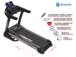 Беговая дорожка Unixfit  MX-910T + кардиодатчик