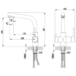 Смеситель для кухни Lemark Comfort LM3061C