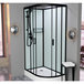 Душевая кабина Frank F418L Black, без крыши