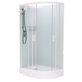 Душевая кабина Frank F418L White, без крыши