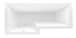 Ванна  Marka One LINEA 165*85 L