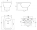 Унитаз BelBagno LAGO BB128CH