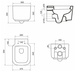 Унитаз BelBagno VASO BB127CH
