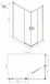 Душевое ограждение Ambassador Queen 11011106L 120x80