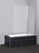 Душевое ограждение BelBagno SELA-V-11-120/140-C-Cr