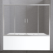 Душевое ограждение BelBagno UNIQUE-VF-2-150/180-140-C-Cr