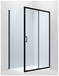 Душевое ограждение Abber   Schwarzer Diamant AG30150B-S100B