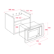 Микроволновая печь Teka  MB 620 BI BLANCO