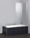 Душевое ограждение BelBagno SELA-V-1-80/140-C-Cr