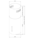 Вытяжка кухонная Korting  KHA 39970 N Cylinder