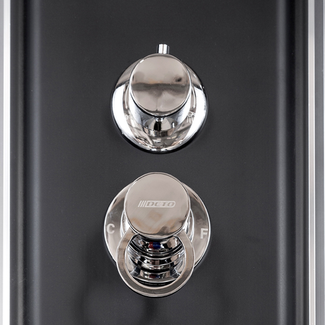 Душевая кабина Deto  BM4510 стандартная BLACK