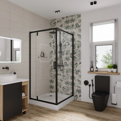 Душевое ограждение Niagara   NG-6801-08 BLACK  