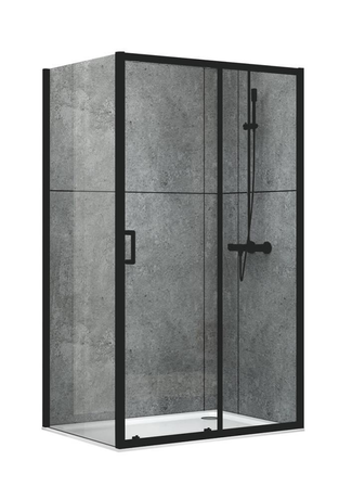 Душевое ограждение Abber    Schwarzer Diamant AG30160B-S80B