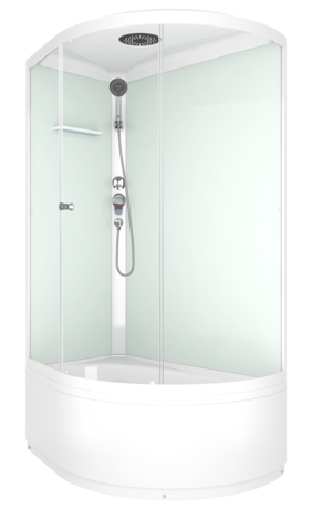 Душевая кабина Domani-Spa   Simple 128 high L 