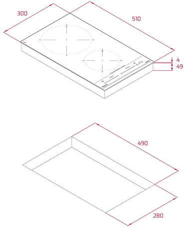 Варочная панель Teka  IZC 32310 MSP BLACK