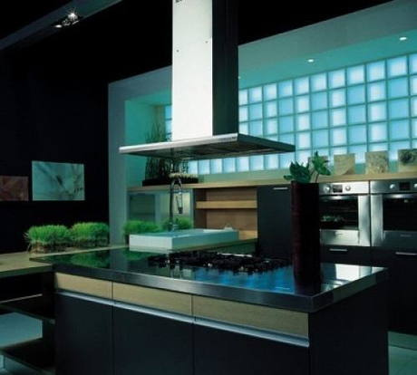 Вытяжка кухонная FALMEC LUMEN ISOLA STEEL 90  