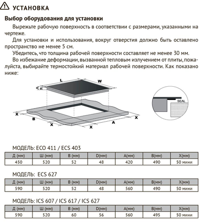 Варочная панель Kuppersberg  ICS 627 6380