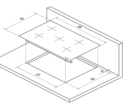 Варочная панель Kuppersberg  IMS 901 5910