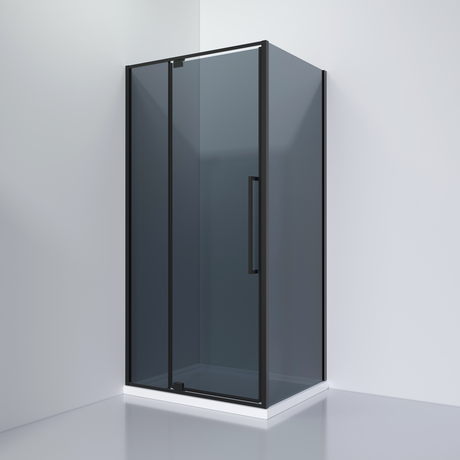 Душевое ограждение Black&White   S812 BG (1000х1000х1950)