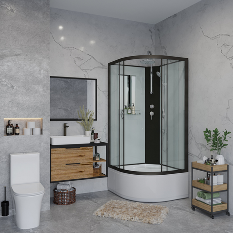 Душевая кабина Niagara    NG-6707-14BKT 