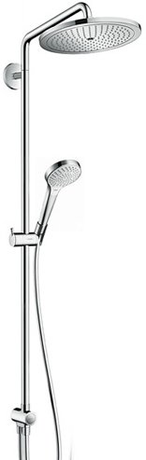 Душевая система Hansgrohe   Croma Select 280 Air 1jet Showerpipe Reno EcoSmart 26793000