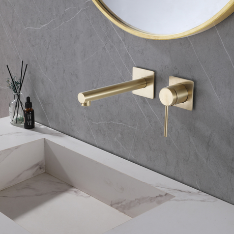Смеситель Abber    Emotion AF8812G золото матовое