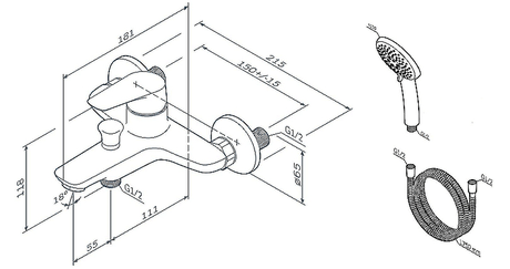 Смеситель AM.PM Joy F85E15000