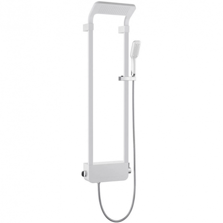 Душевая система Black&White   W1010 Shine White 